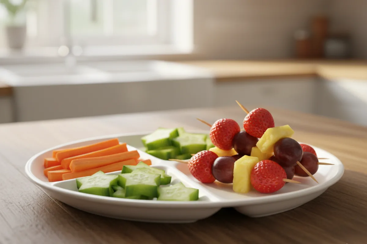 Como presentar los alimentos para que los ninos quieram probarlos