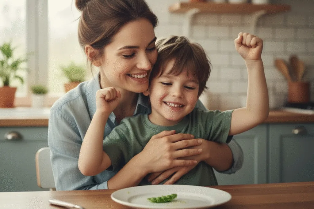 Cómo celebrar los pequeños logros alimentarios sin presionar