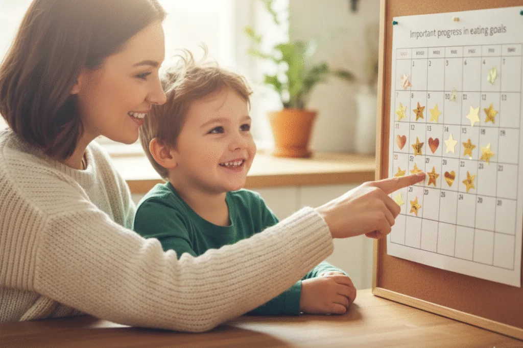 Cómo registrar y celebrar pequeños avances en la alimentación