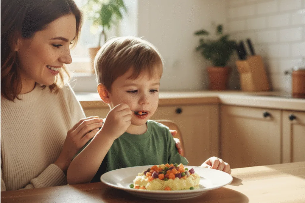 De los purés a los trocitos: cómo avanzar sin rechazo