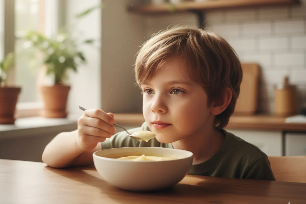 Recetas con texturas suaves para niños con hipersensibilidad oral