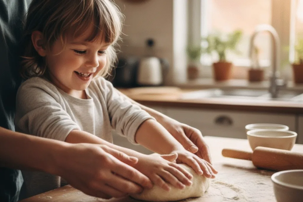 5 Formas de dejar a tu niño ayudar a cocinar y vencer el miedo a la comida