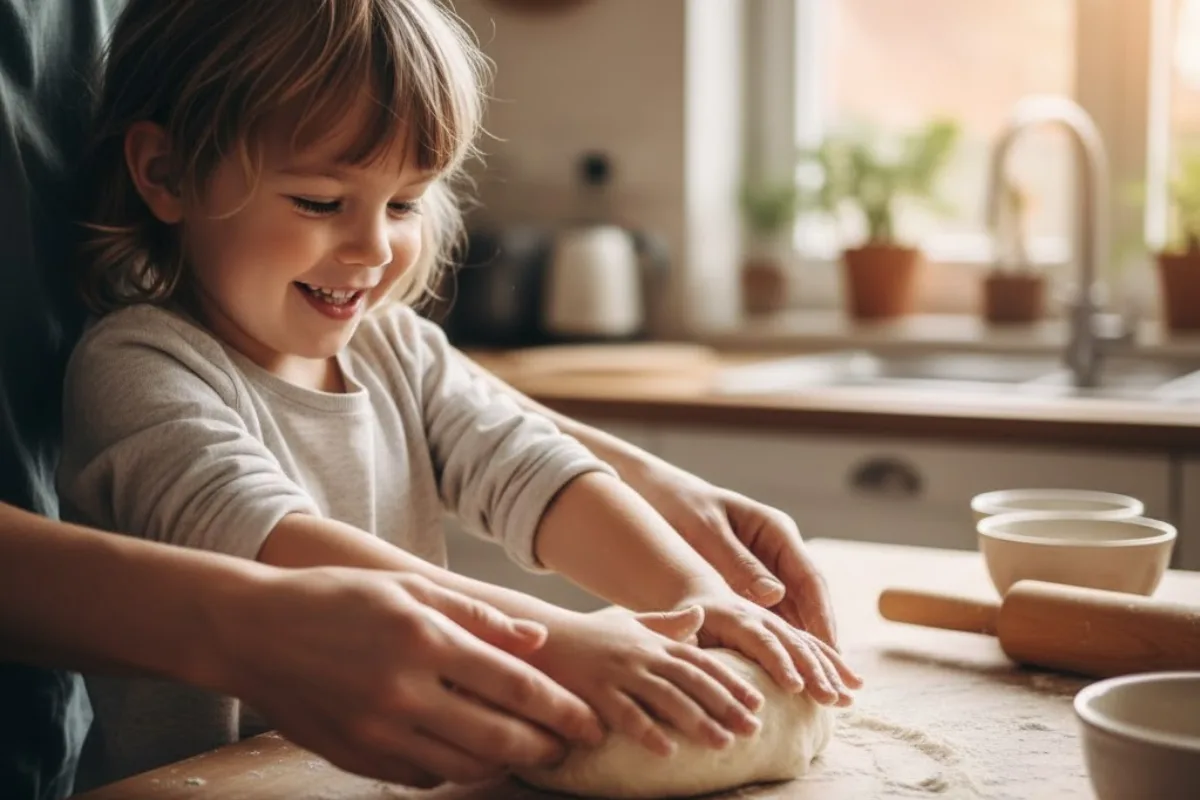 5 Formas de dejar a tu niño ayudar a cocinar y vencer el miedo a la comida