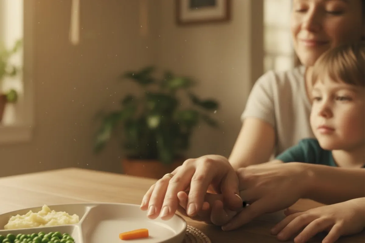 Burnout materno quitar la presión de la hora de la comida y encontrar la calma