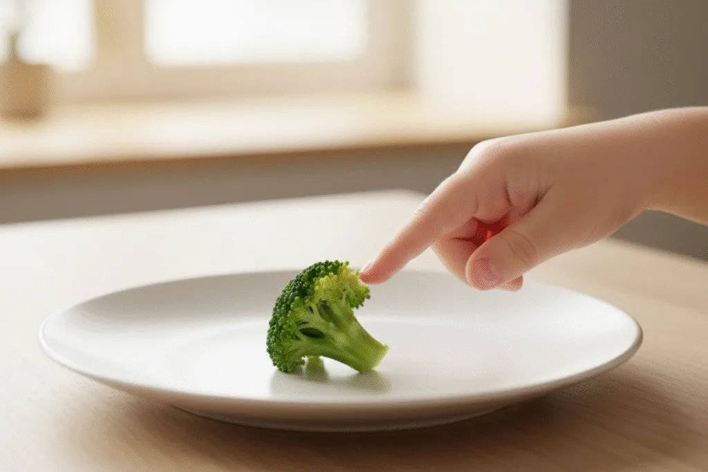 Tocar, oler, probar es progreso: entendé la escala de aproximación alimentaria