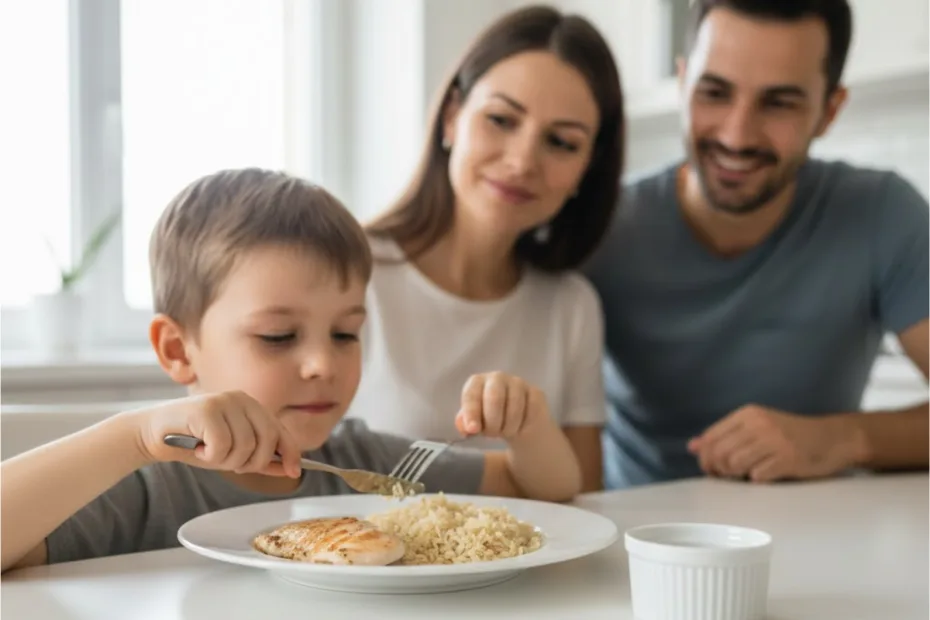 El mito del plato dividido: Por qué separar la comida puede dificultar la alimentación selectiva (y cuándo ayuda)